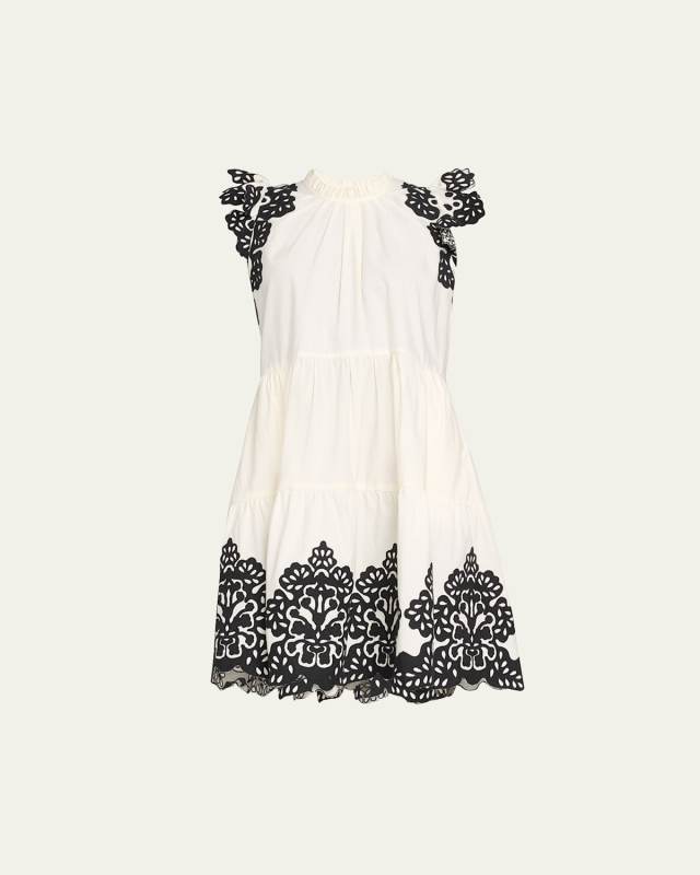 Laila Embroidered Tunic Dress