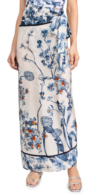 Agua by Agua Bendita Lavanda Petalo Skirt Multicolor