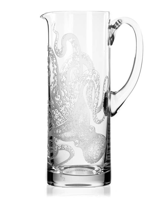 Lucy Sand-Etched Pitcher, 35 Oz.
