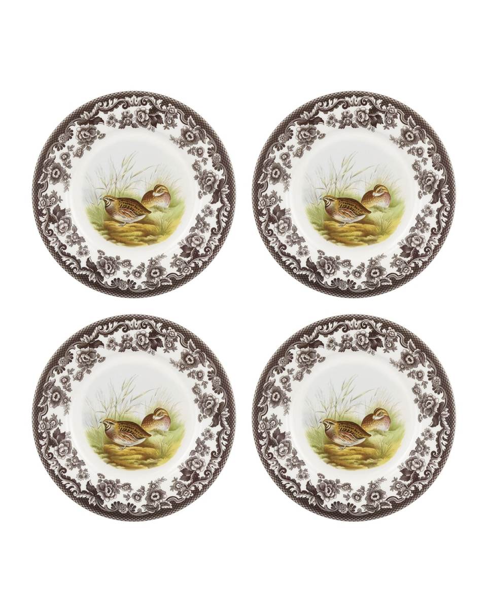 Woodland Luncheon Plates, Set of 4