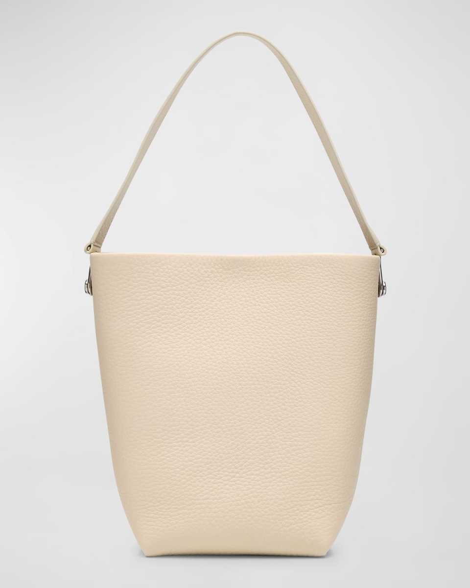 Hook Small N/S Tote Gold in Lux Grained Calfskin