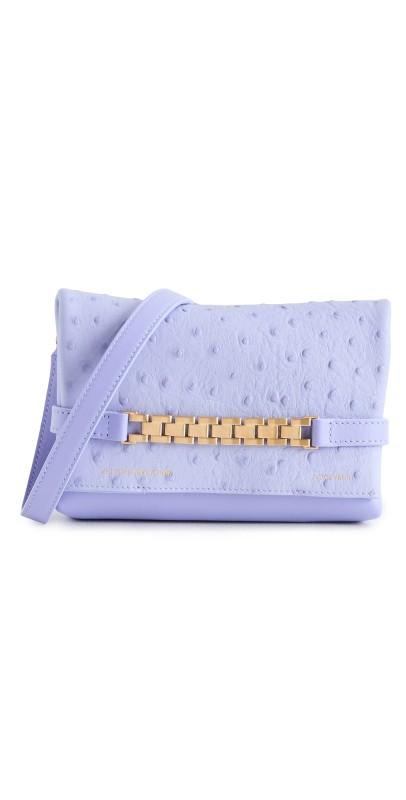 Victoria Beckham Mini Chain Pouch Frost