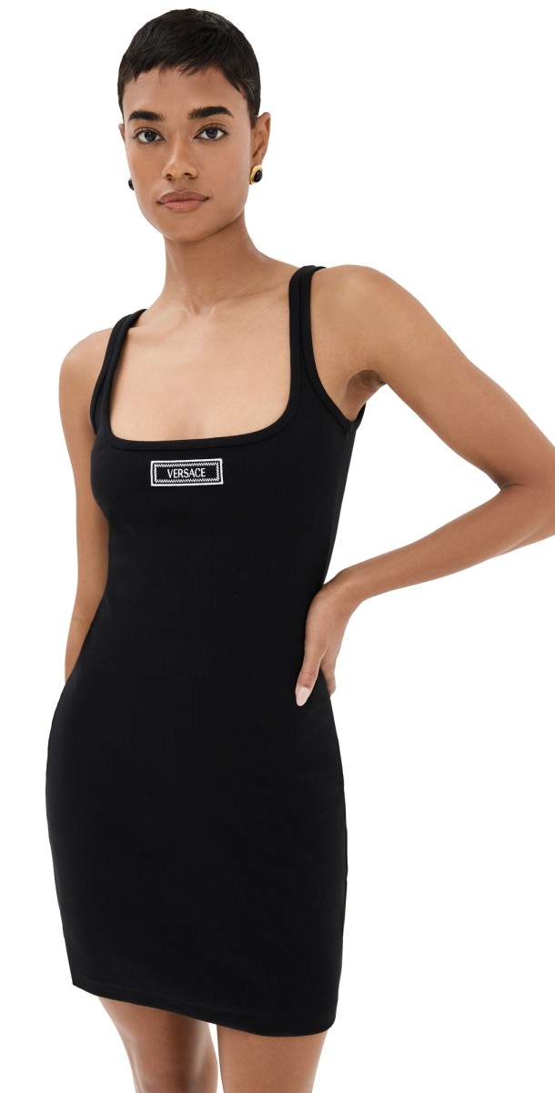 Versace Item Tank Top Dress 1B000-Black