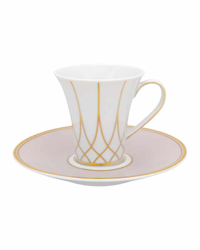 Terrace Espresso Cups & Saucers, Set of 4