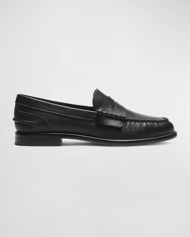 Carter Calfskin Penny Loafers