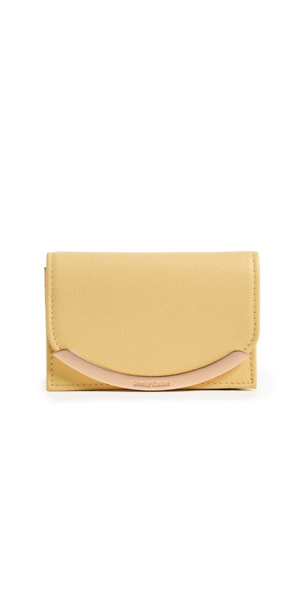 See by Chloe Lizzie Wallet Russet Green