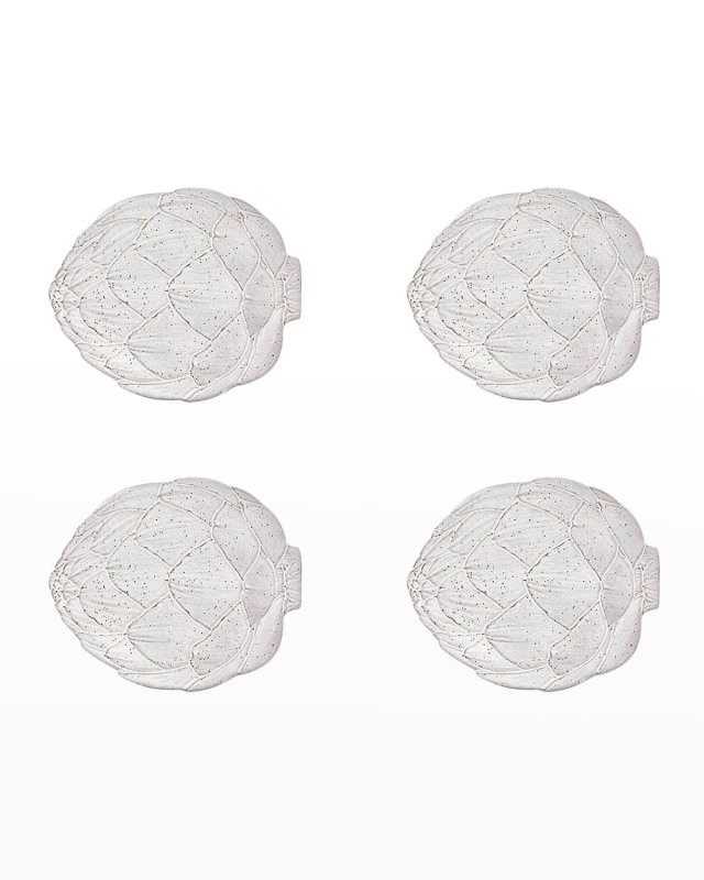Artichoke Plates, Set of 4