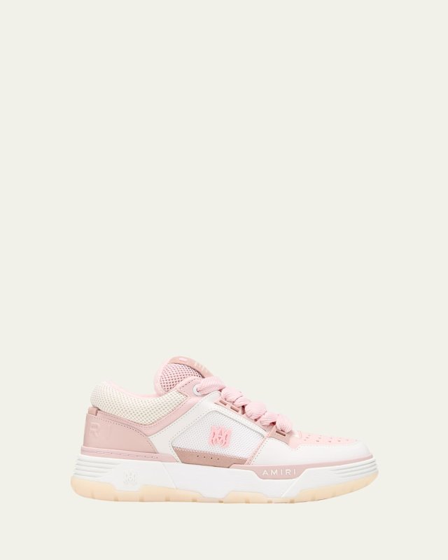 MA-1 Leather Mesh Sneakers