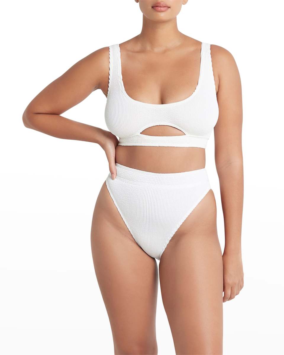 Sasha Crop Swim Top
