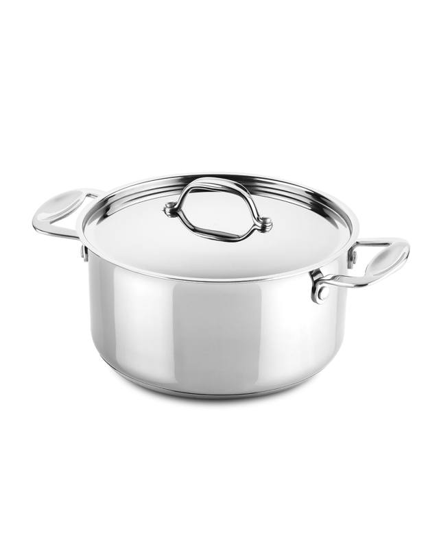 Glamour Stone 2-Handle Casserole with Lid