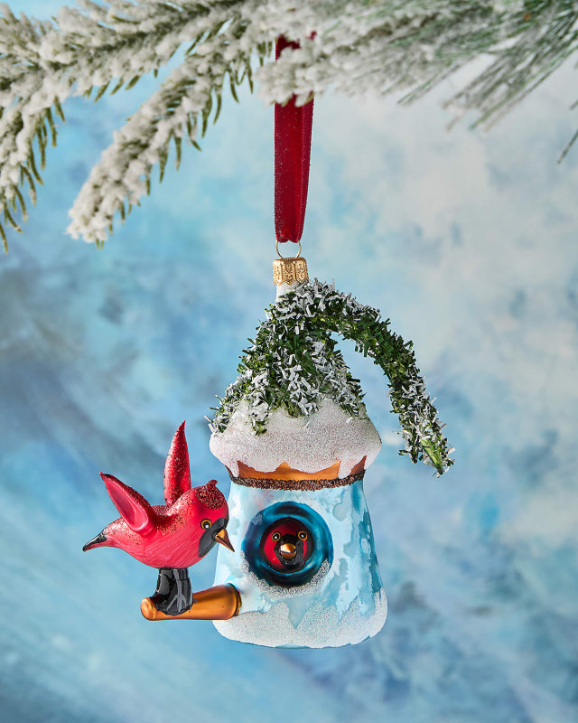 Cardinal Christmas Ornament