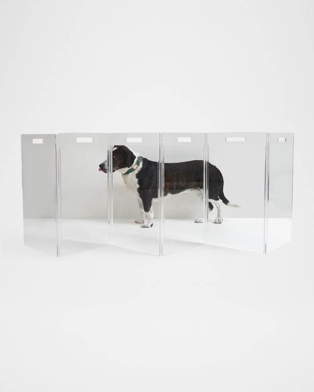Low Zig Zag Pet Gate, 6 panels