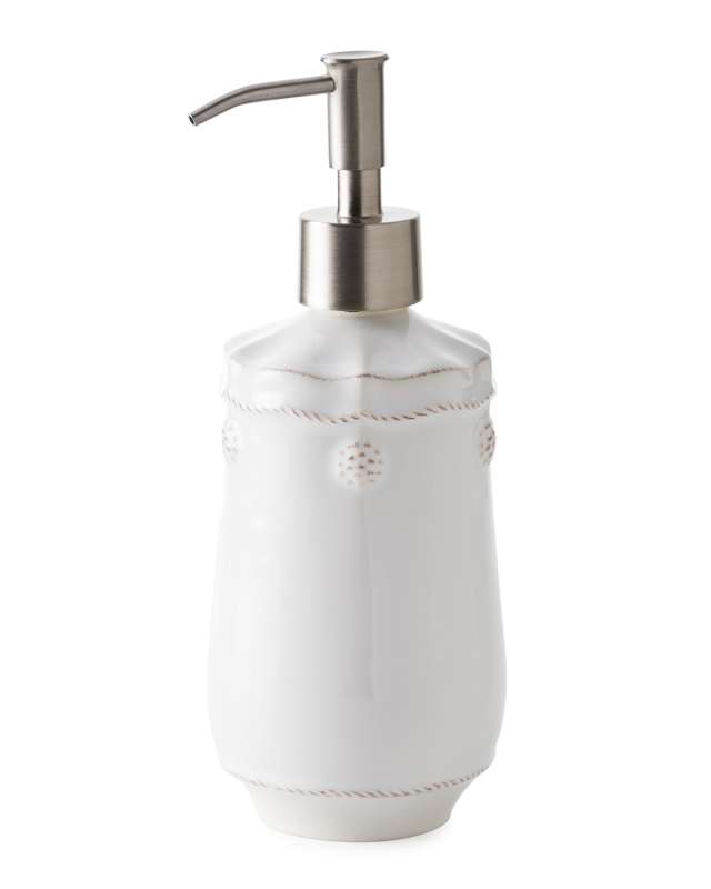 Berry & Thread Soap Dispenser - Whitewash
