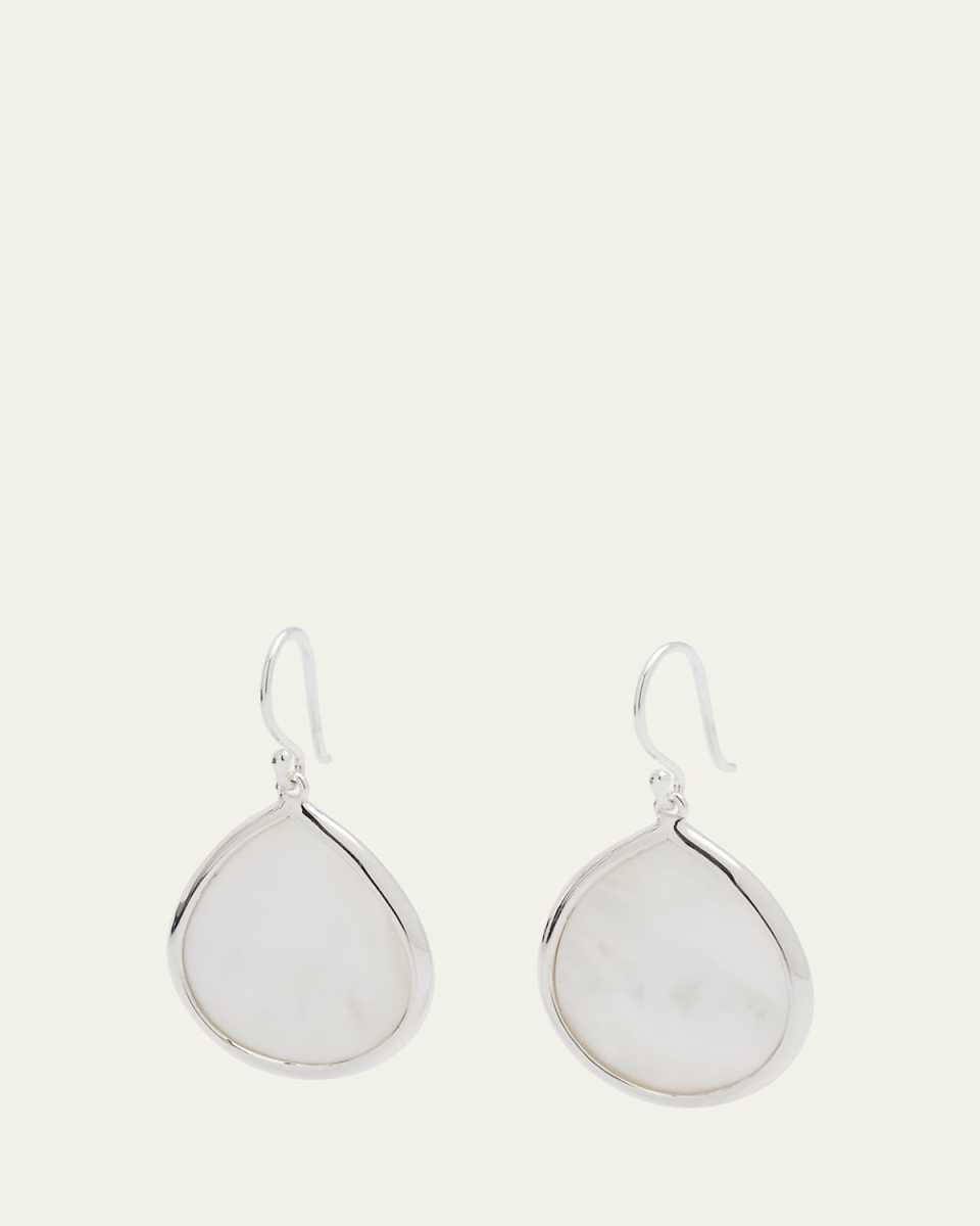 Small Teardrop Earrings in Sterling Silver