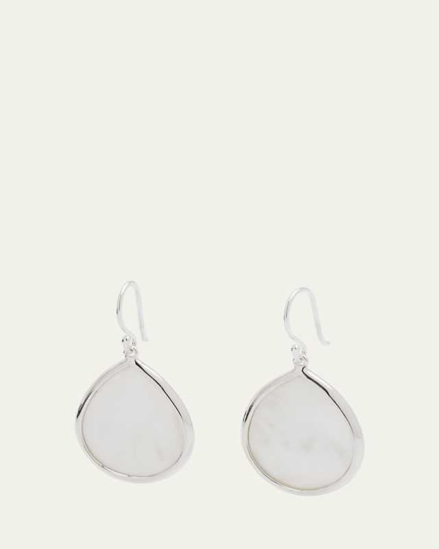 Small Teardrop Earrings in Sterling Silver