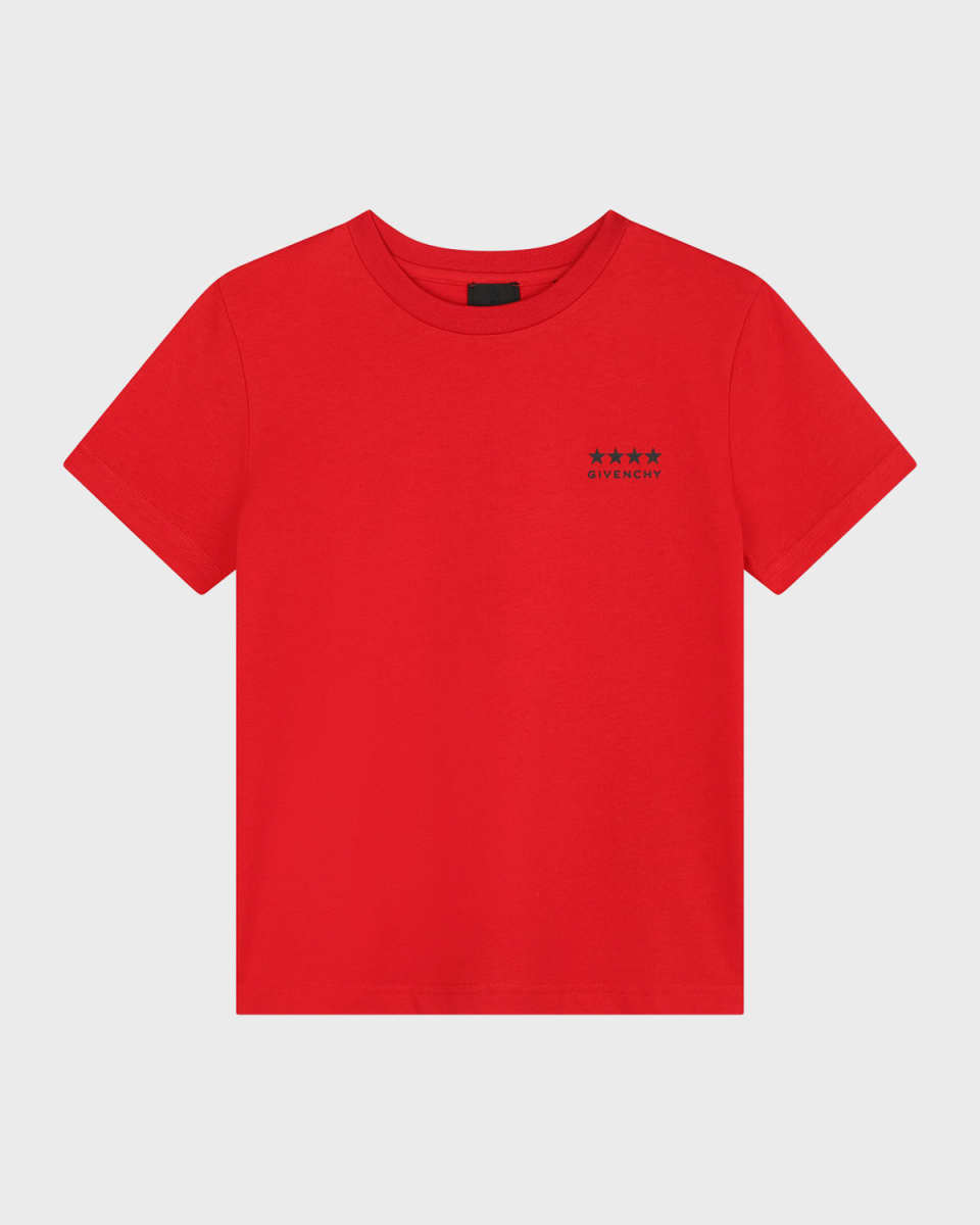 Boy's 4G Printed T-Shirt, Size 4-
