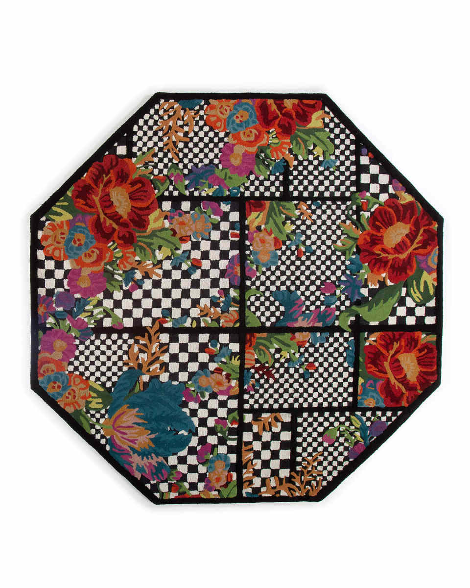 Flower Market Trellis Rug,