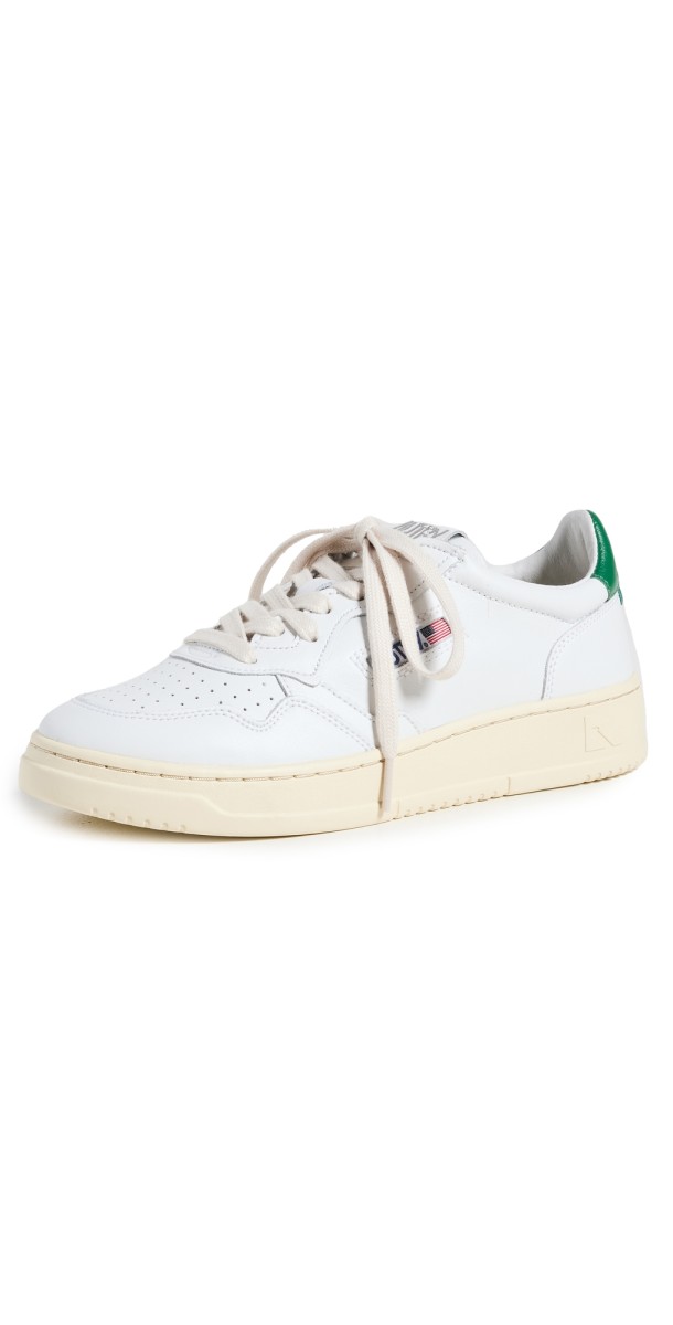 Autry Medalist Sneakers Wht/Green