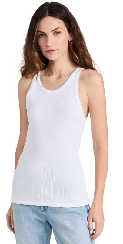 AMO Long Rib Tank Vintage Black