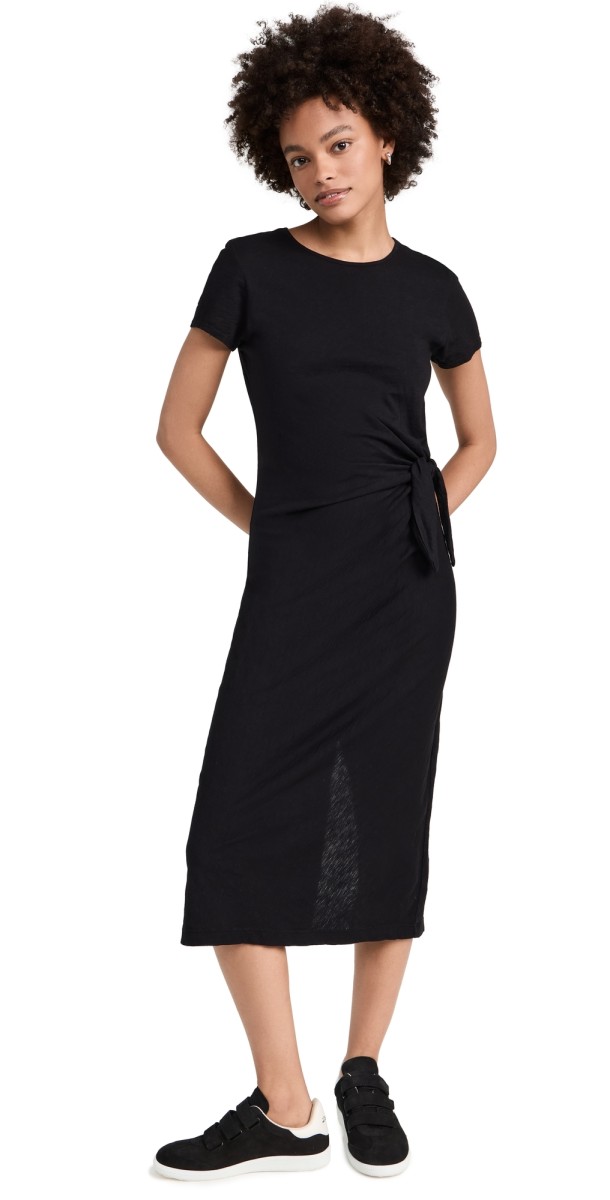 Velvet Darcy Dress Black