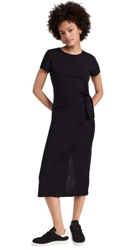 Velvet Darcy Dress Black