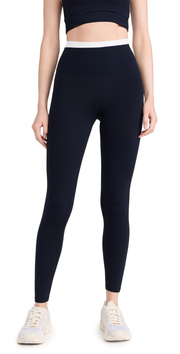 Splits59 Dual High Waist Airweight 7/8 Leggings Indigo/White