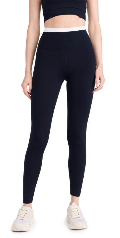 Splits59 Dual High Waist Airweight 7/8 Leggings Indigo/White