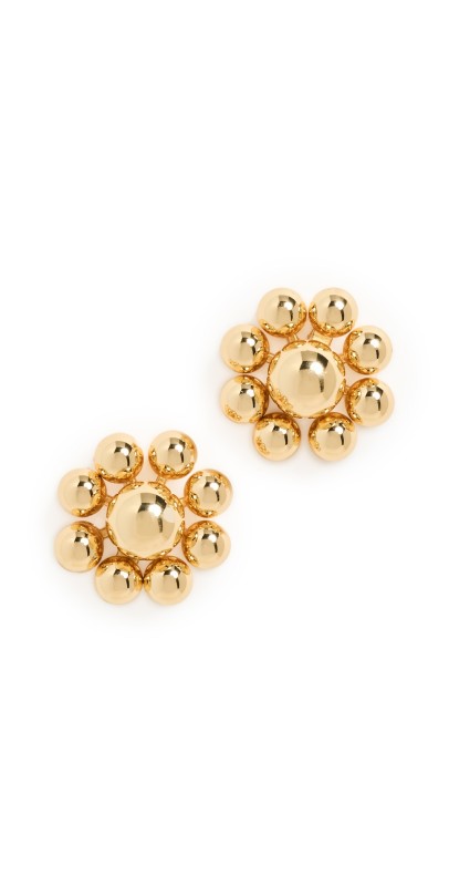 SHASHI Lola Gold Studs Gold