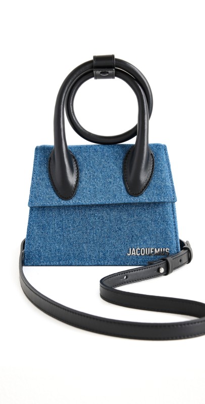 Jacquemus Le Chiquito Noeud Blu
