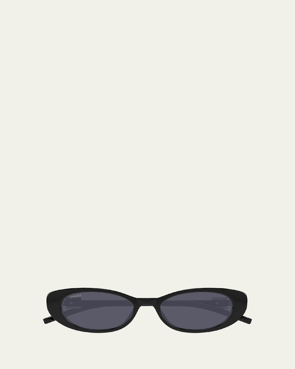 Plastic Cat-Eye Sunglasses