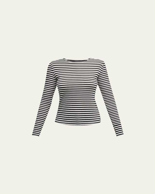 Tess Long-Sleeve Stripe Tee
