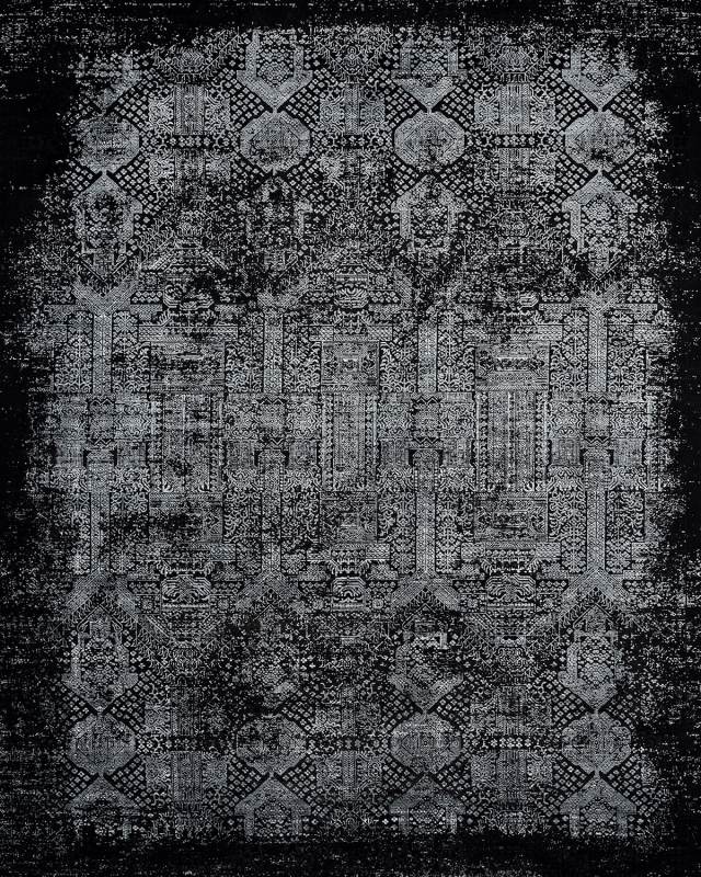 Dark Night Power-Loomed Area Rug, 8' x 10'