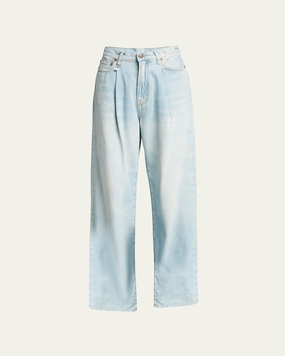Damon Pleated Wide-Leg