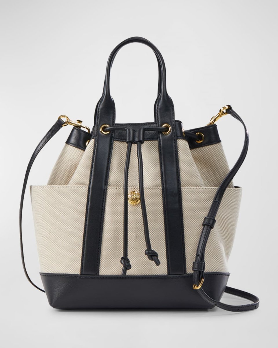 Goody Drawstring Canvas Crossbody Bag