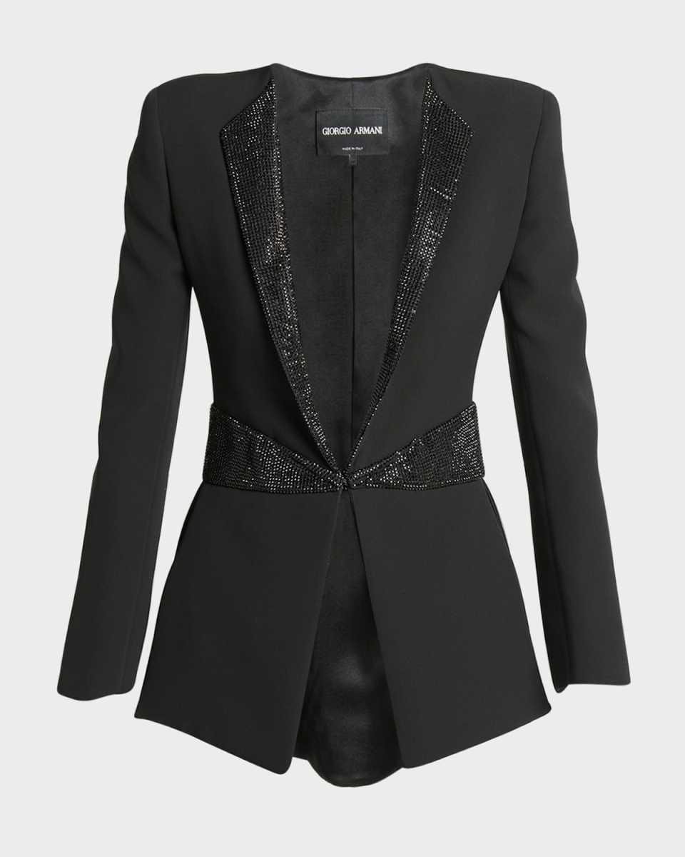 Embellished Tuxedo Jacket