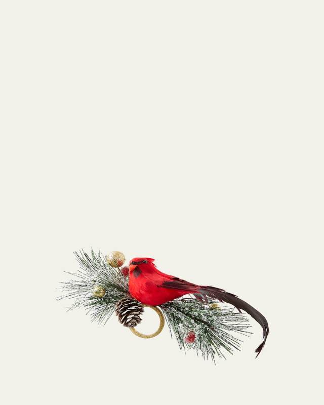Holiday Cardinal II Napkin Ring