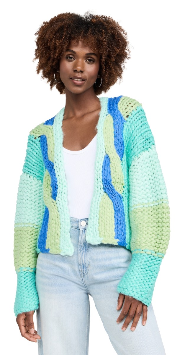 Little Lies Pacific Cardigan Lagoon