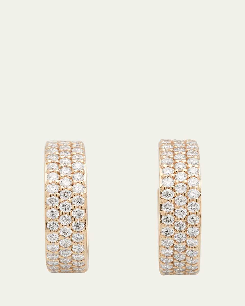 Flawless 15mm Diamond Vanity Huggies