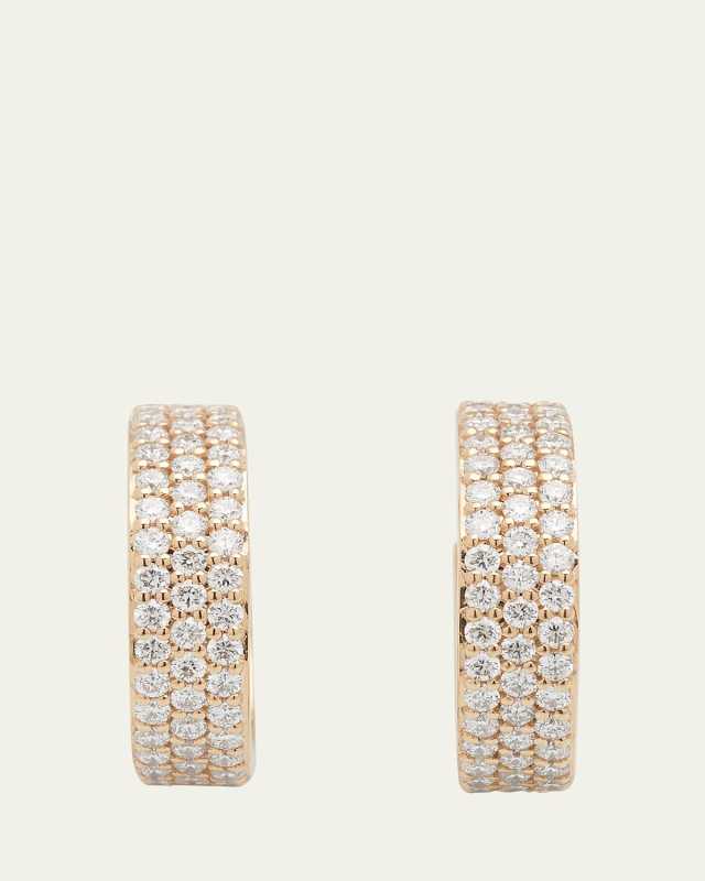 Flawless 15mm Diamond Vanity Huggies