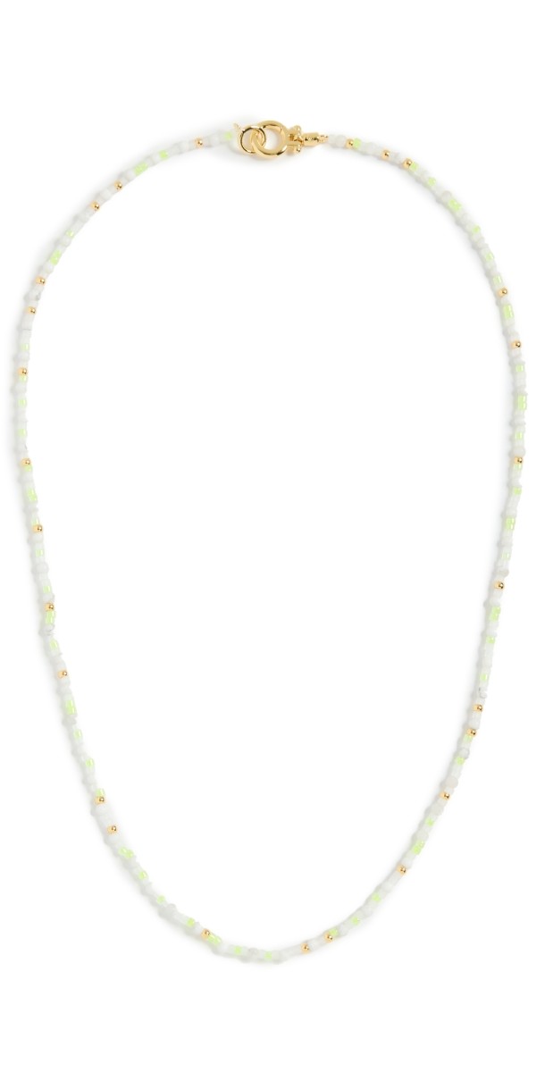 Gorjana Poppy Gem Necklace Howlite