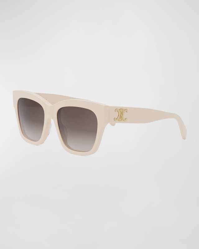Triomphe Acetate Square Sunglasses