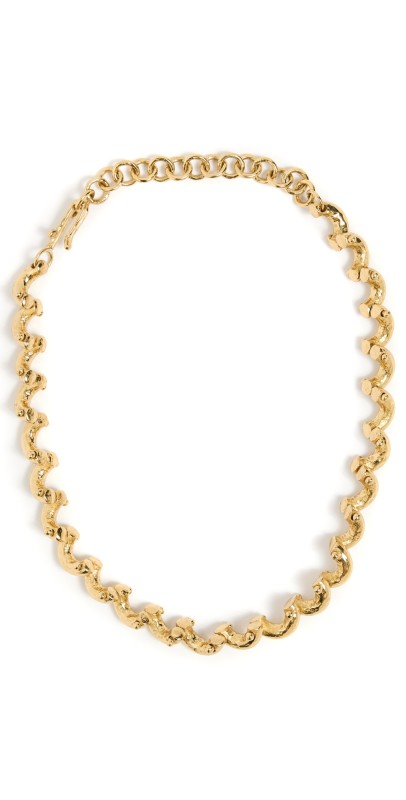 Ulla Johnson Vine Chain Necklace Brass
