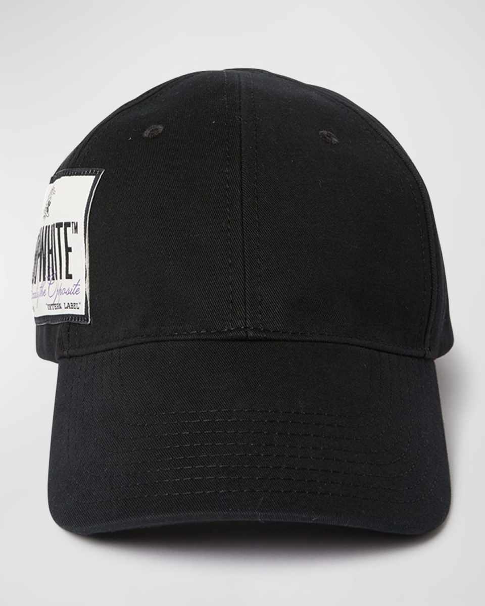 Logo Label Baseball Cap