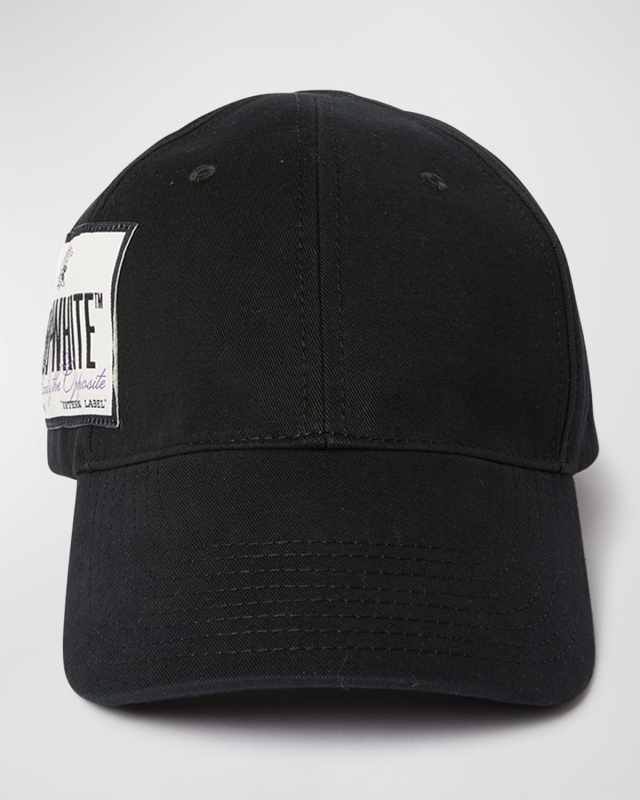 Logo Label Baseball Cap