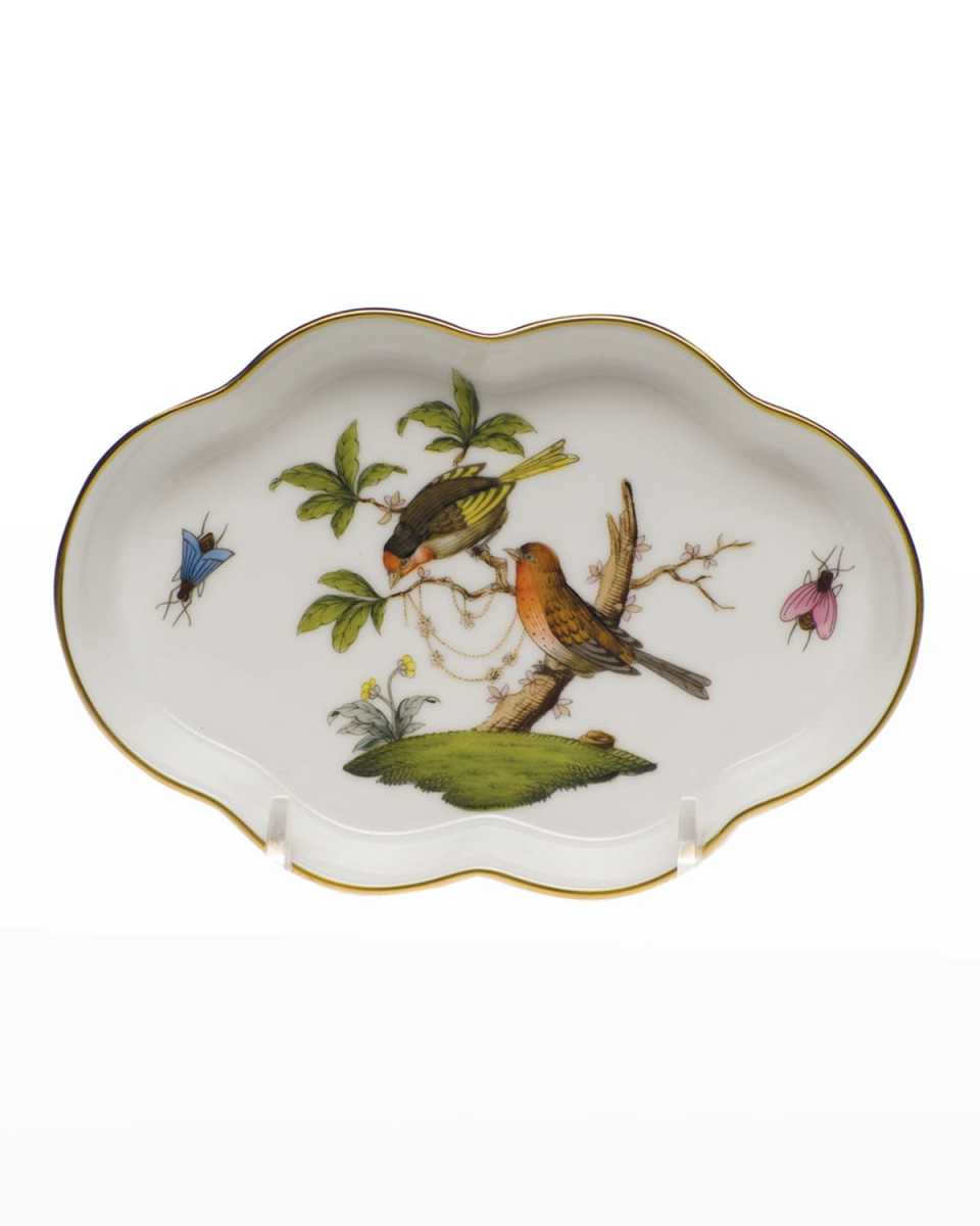 Rothschild Bird Small Scalloped Tray