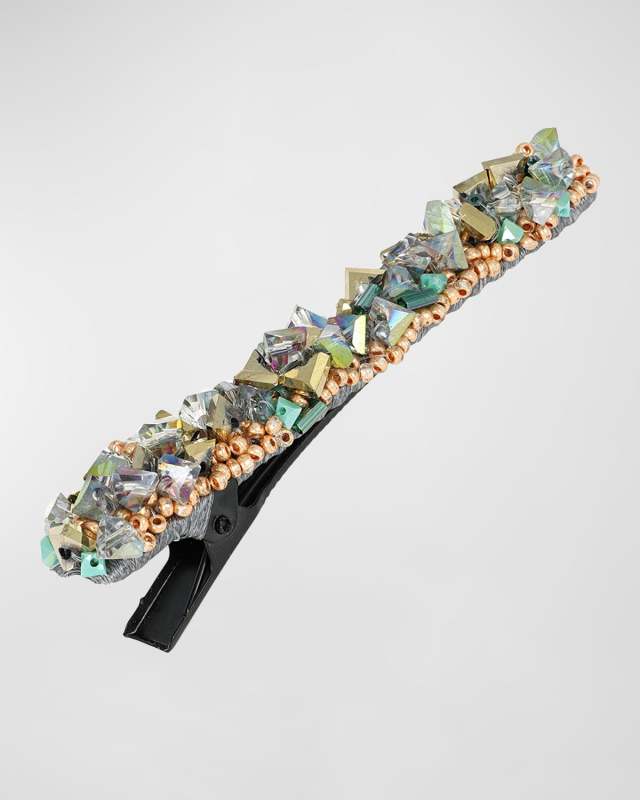 Jana Embellished Duckbill Clip