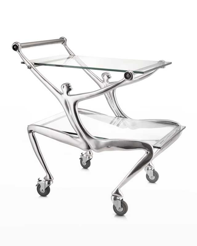 Man Drinks Trolley