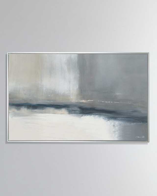 "The Strand No. 5" Hand-Embellished Giclee On Canvas By Carol Benson-Cobb