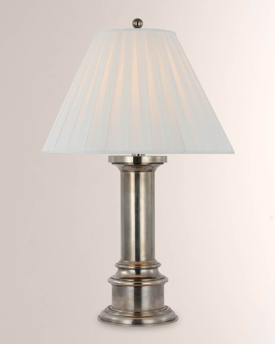Hammett Table Lamp With Pleated Shade by Ralph Lauren