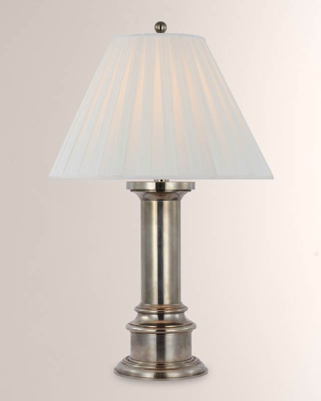 Hammett Table Lamp With Pleated Shade by Ralph Lauren